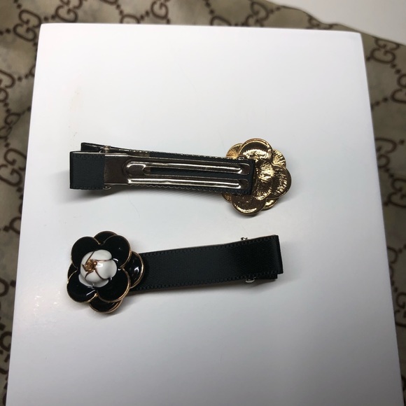 Camellia Flower Hair Ties/Clips - Picture 7 of 7